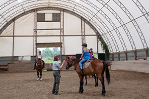 Our Indoor Riding Arena at Foxwood Farms